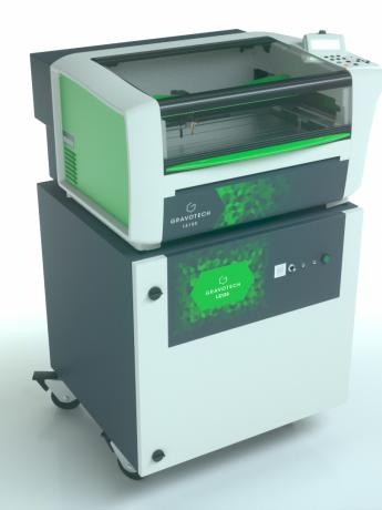 Graveur laser LS100 et son système d'extraction